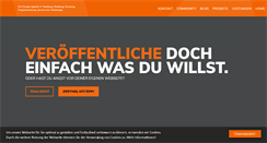 Desktop Screenshot of comm-press.de